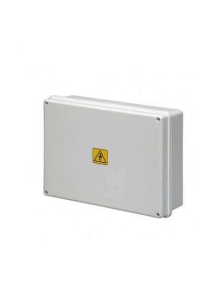 Caja de paso 160x165x80 ip65 blanco