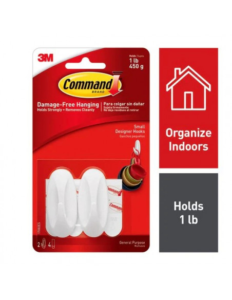 GANCHO 3M OVAL CHICO (3U)