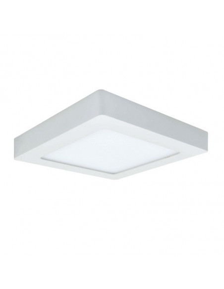 PLAFON MACROLED CUADRADO 18W  CALIDO