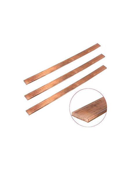 Barra de cobre plana 40x5