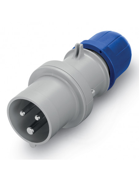 FICHA SCAME OPTIMA MACHO 2P+T 16A 220V 6H IP44