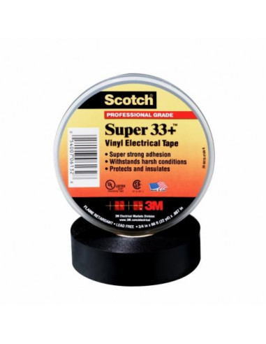 cinta 3m aisladora premium super 33+...