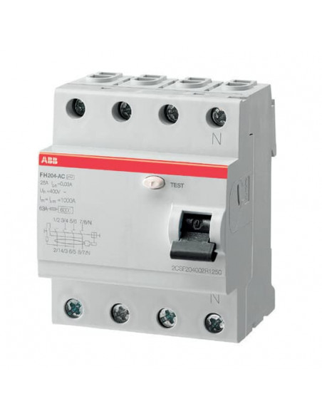 DISYUNTOR ABB 4X40A 100MA