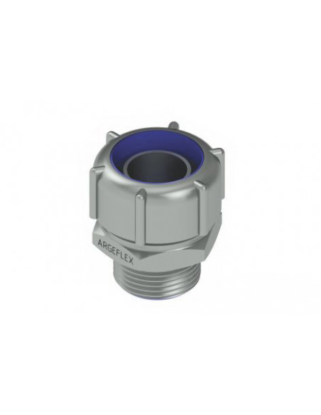 Conector daisa macho recto p/caño flexible ef 1 1/2'