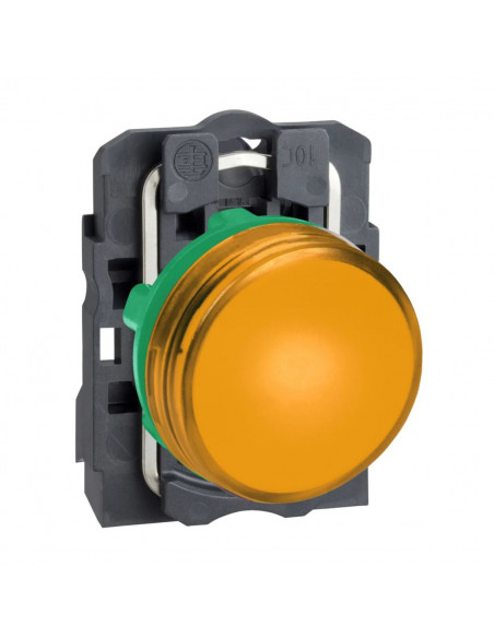 Piloto luminoso CNC XB5-AV65 led 24V plastico amarillo componible