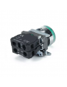 Pulsador rasante luminoso CNC LAY4-BW3361 1na verde metalico XB4
