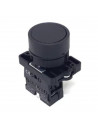 Pulsador rasante CNC LAY5-EA21 1na negro plastico XA2