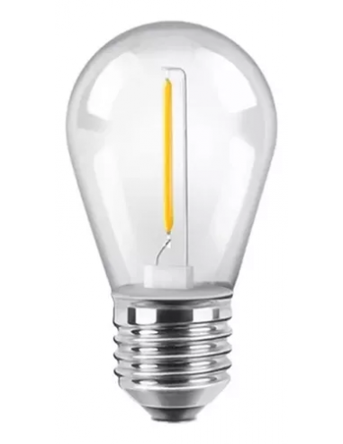 Lampara MACROLED 0,65W filamento luz...