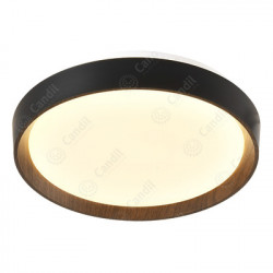 PLAFON CANDIL NEGRO ALEC...