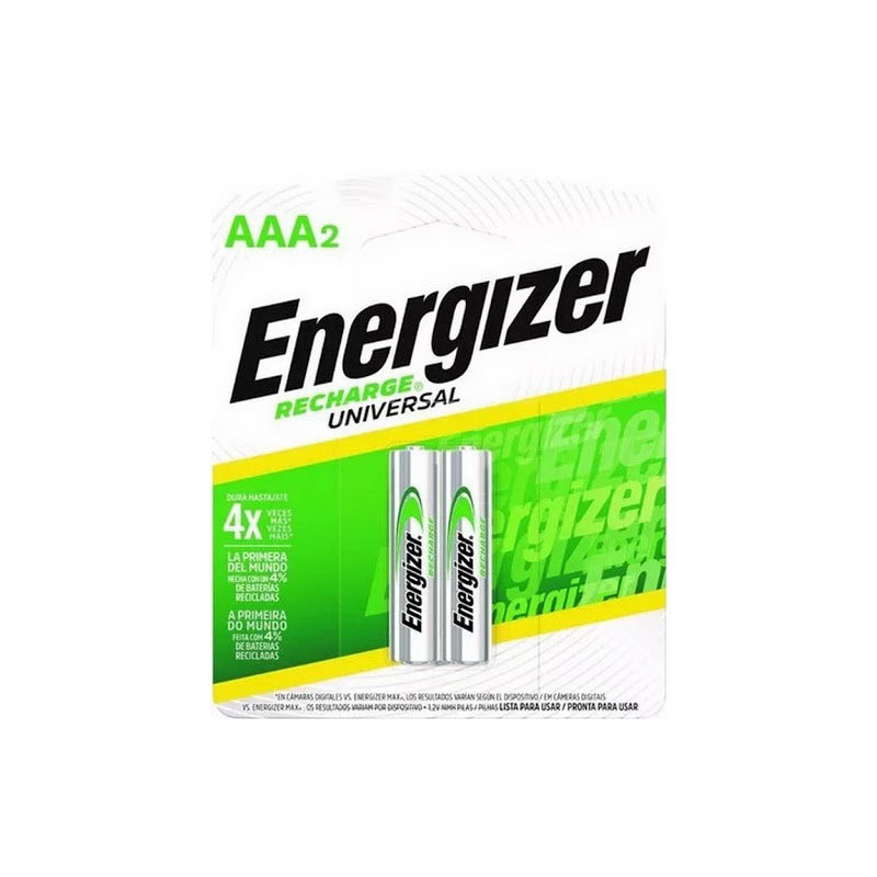 Pila energizer recargable aaa