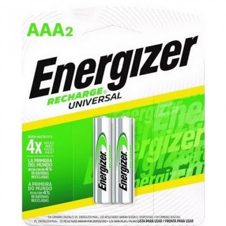 Pila energizer recargable aaa